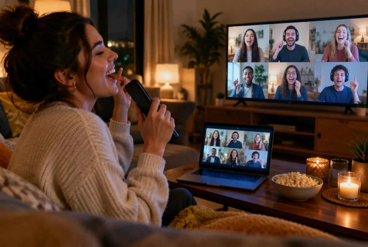 Karaokê online com amigos de longe: como cantar juntos à distância